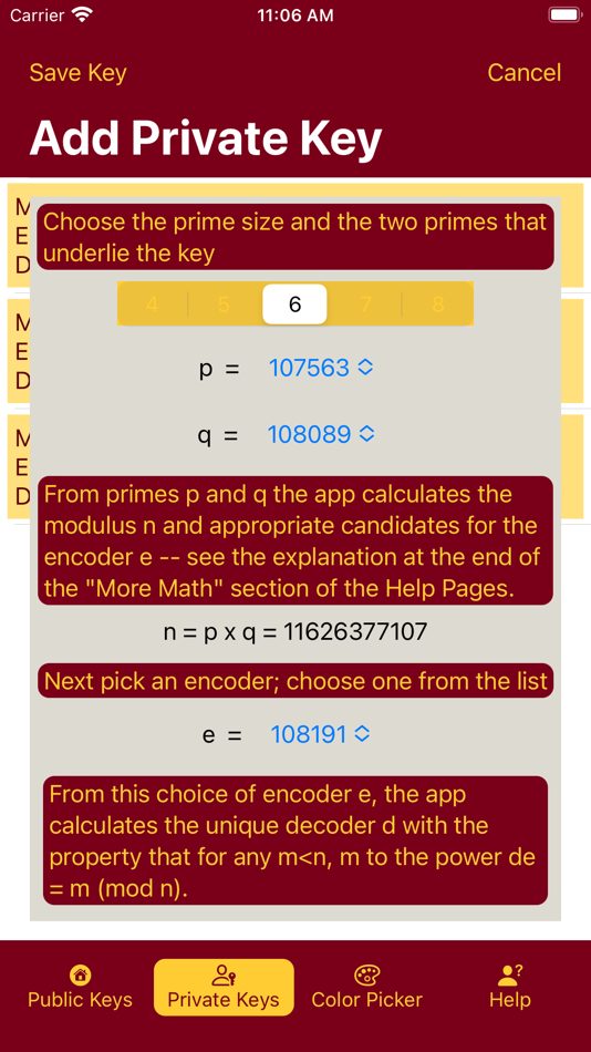 #5. RSA Experimenter (iOS) 由: Peter Hinman