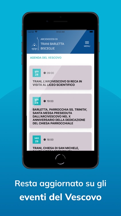 Arcidiocesi di Trani screenshot-3