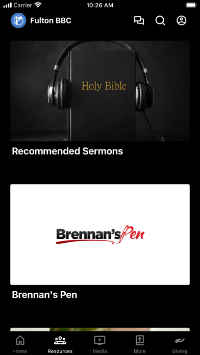 Fulton Bible Baptist Church Screenshot