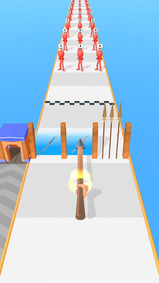 #4. Spear Run 3D (iOS) 由: Ece Seyrek Hadogan