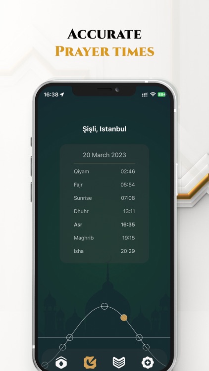 Islam App: Qibla AR+Prayers