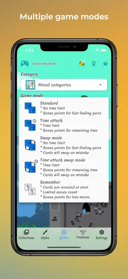 Game screenshot Cards Matching: train brain apk