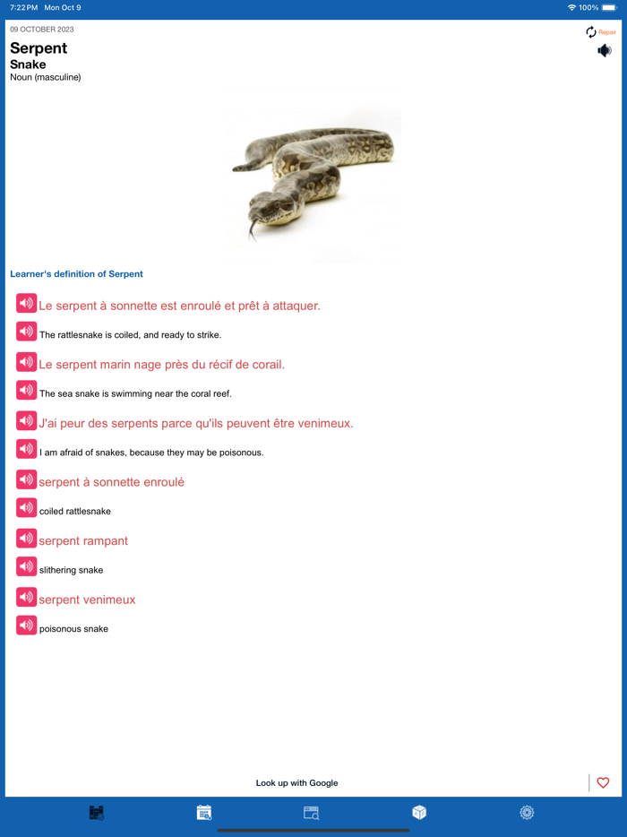 French - Word of the Day