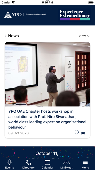 YPO Emirates Screenshot