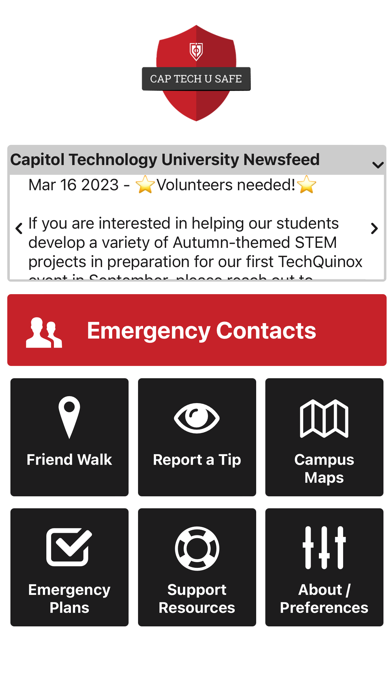 Cap Tech U Safe Screenshot