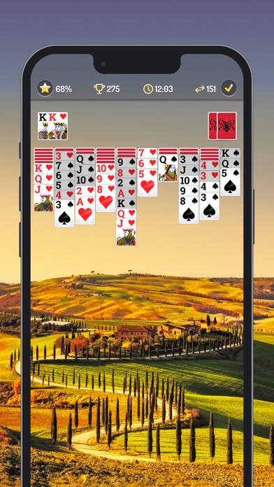 Spider Solitaire #1 Card Game Screenshot