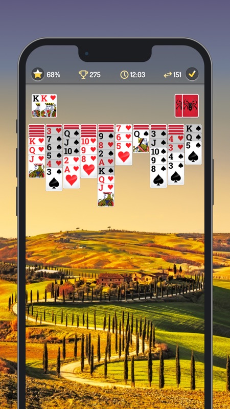 Spider Solitaire #1 Card Game screenshot 6