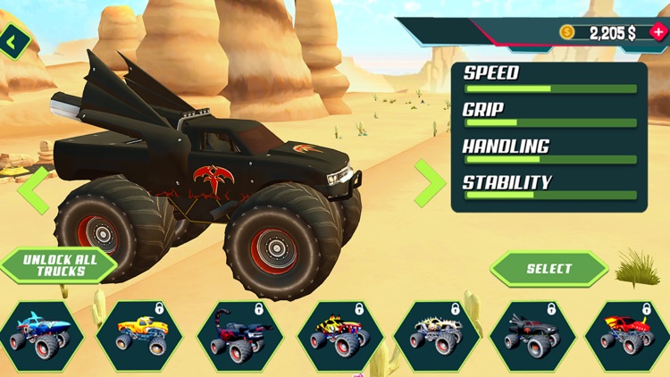 Xtreme Monster Truck Car Race screenshot-4