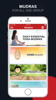 mudras [yoga] iphone screenshot 1