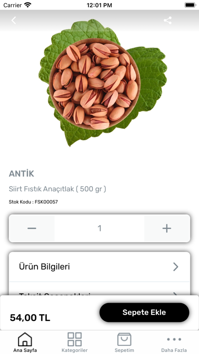 Antik Kuruyemiş Screenshot