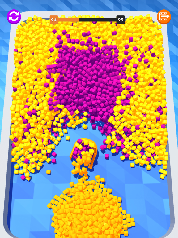 Screenshot #5 pour Collect Cubes - ASMR Puzzle