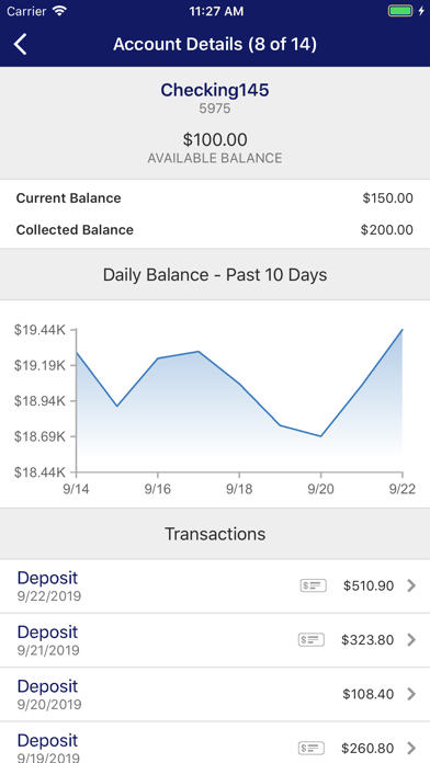 BankFlorida Treasury Screenshot