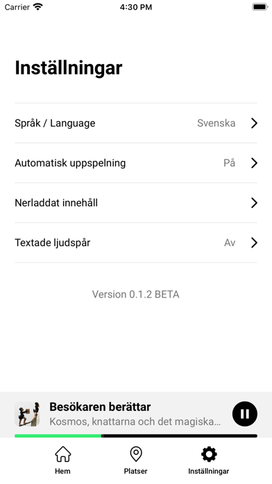 Statens konstråd - Audioguide Screenshot