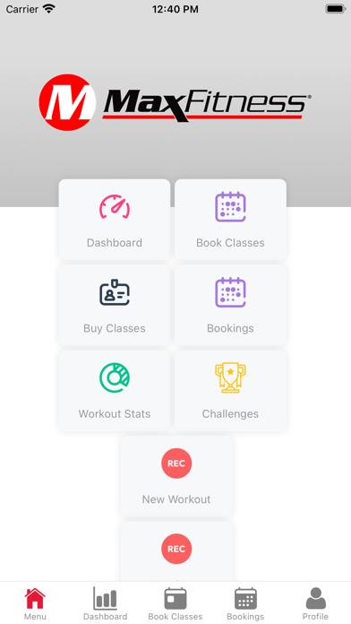 Max Fitness CSRA Screenshot
