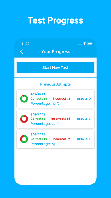 Canadian Citizenship Prep Test Screenshot