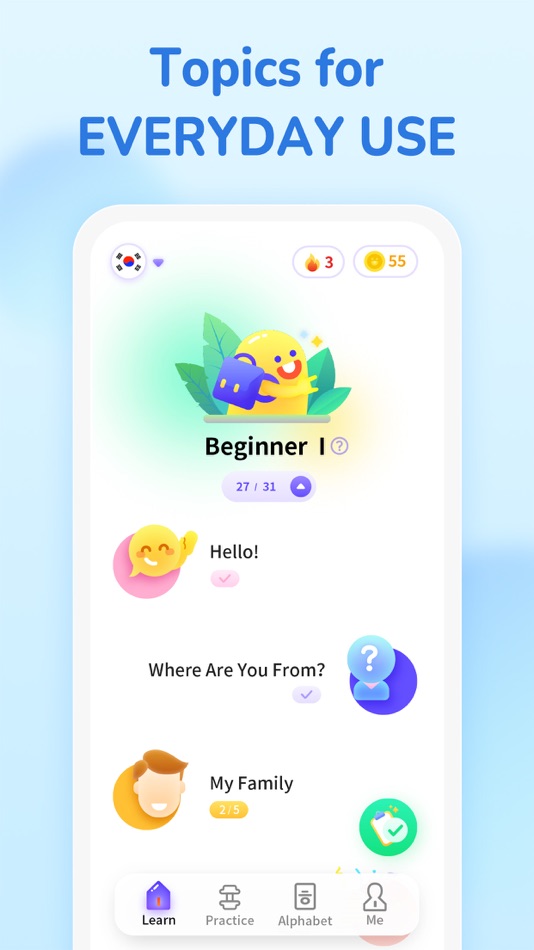 #6. YuSpeak: Learn Japanese/Korean (iOS) Podle: YuSpeak
