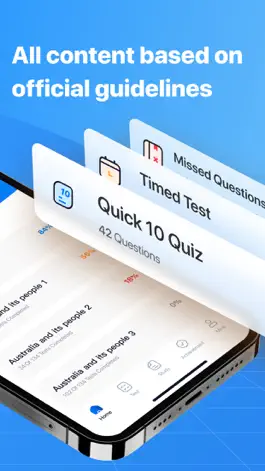 Game screenshot AU CITIZENSHIP TEST (2023) apk