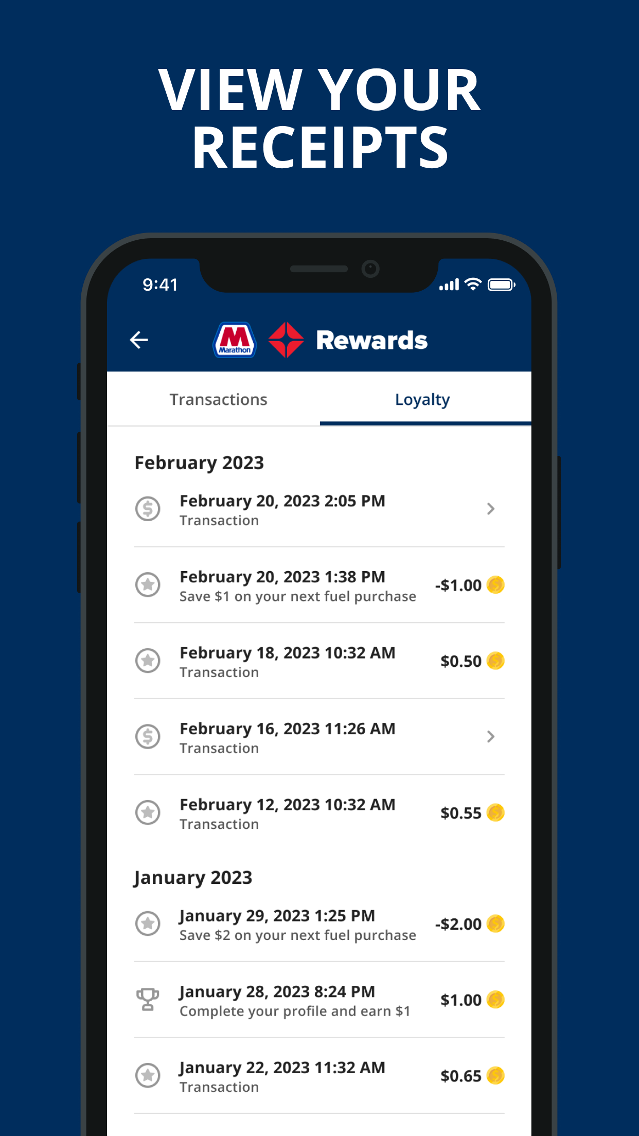 Marathon ARCO Rewards screenshot 5