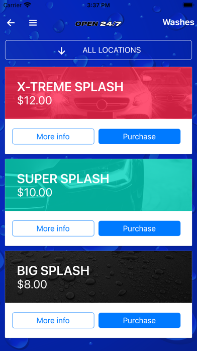 Splash N Go Car Wash Screenshot