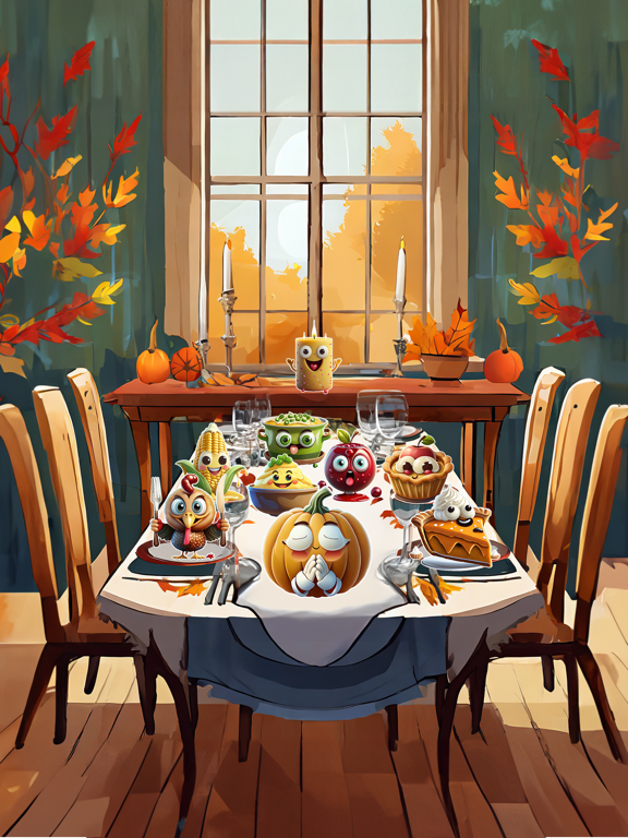 Screenshot #4 pour American Thanksgiving Stickers