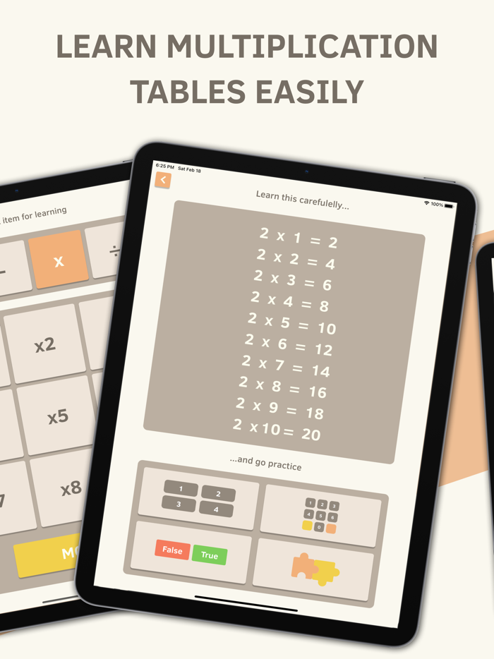 Math Quiz - Learn Times Tables