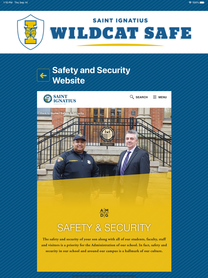 Wildcat Safe - St Ignatius HS