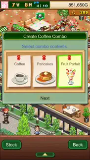 cafe master story iphone screenshot 3
