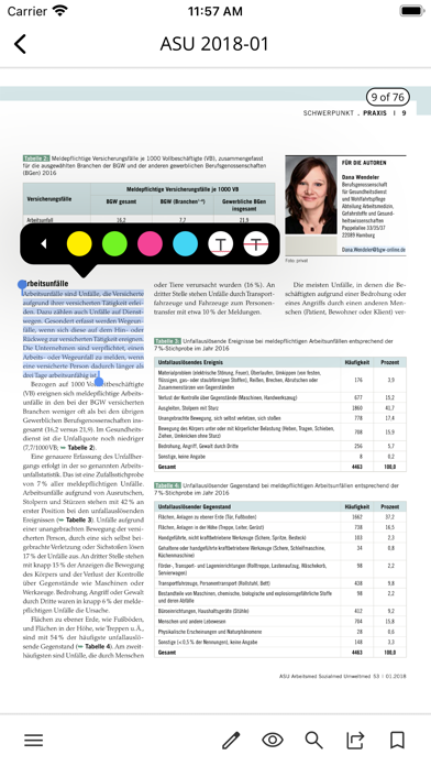 Prävention & Begutachtung Screenshot