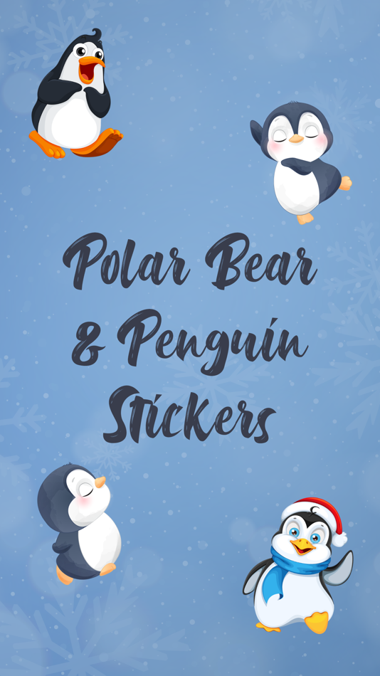 Polar Bear & Penguin Stickers - 1.3 - (iOS)