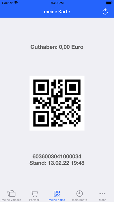 HeinsbergCard-App Screenshot