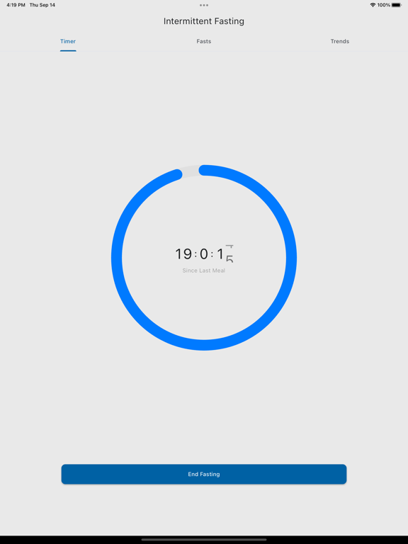Screenshot #4 pour Fasting - Intermittent Fast