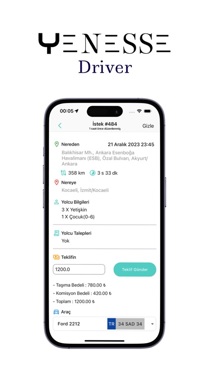 Yenesse Sürücü screenshot-3