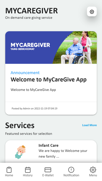 MyCareGiver Screenshot
