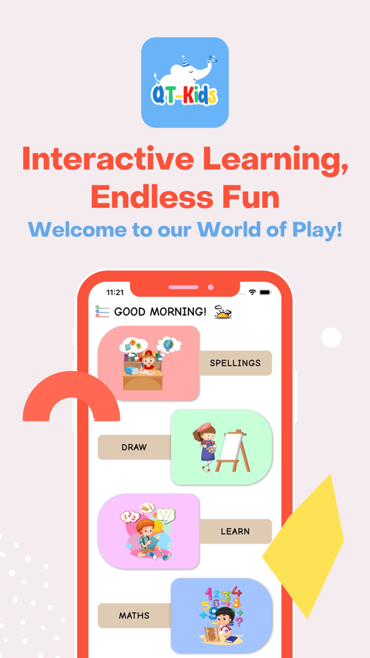 #1. QT-Kids (iOS) 由: Qrioustech Team LLP