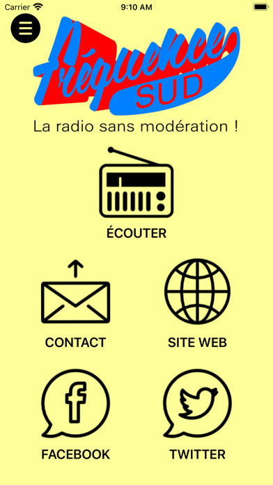 Fréquence sud Réunion Screenshot