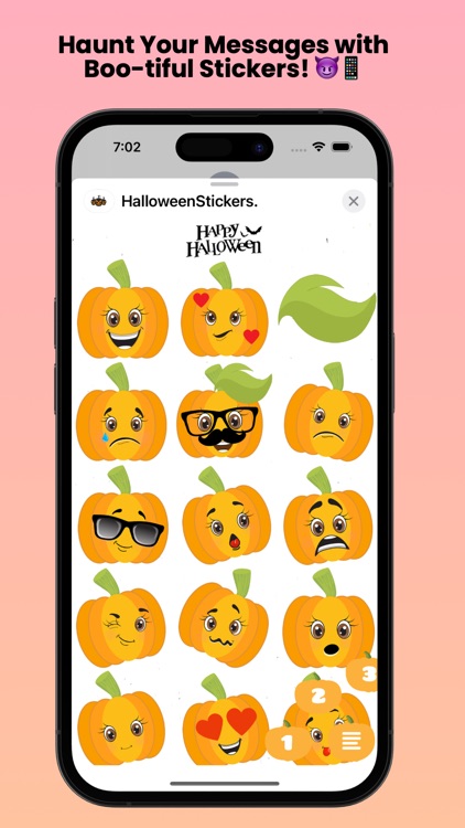 Halloween Stickers. screenshot-3