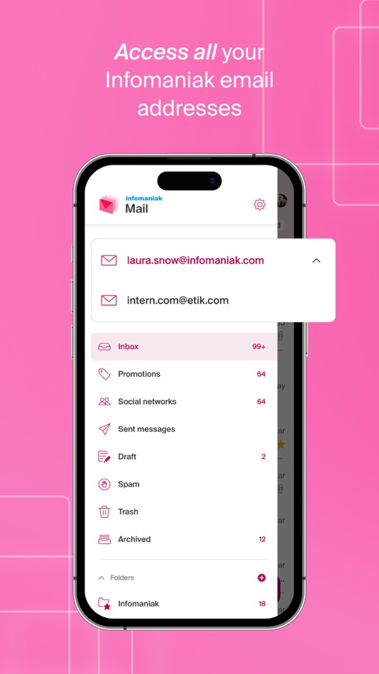 #3. Infomaniak Mail (macOS) 由: Infomaniak Network SA