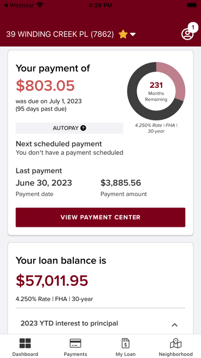 Weststar Mortgage Corporation Screenshot