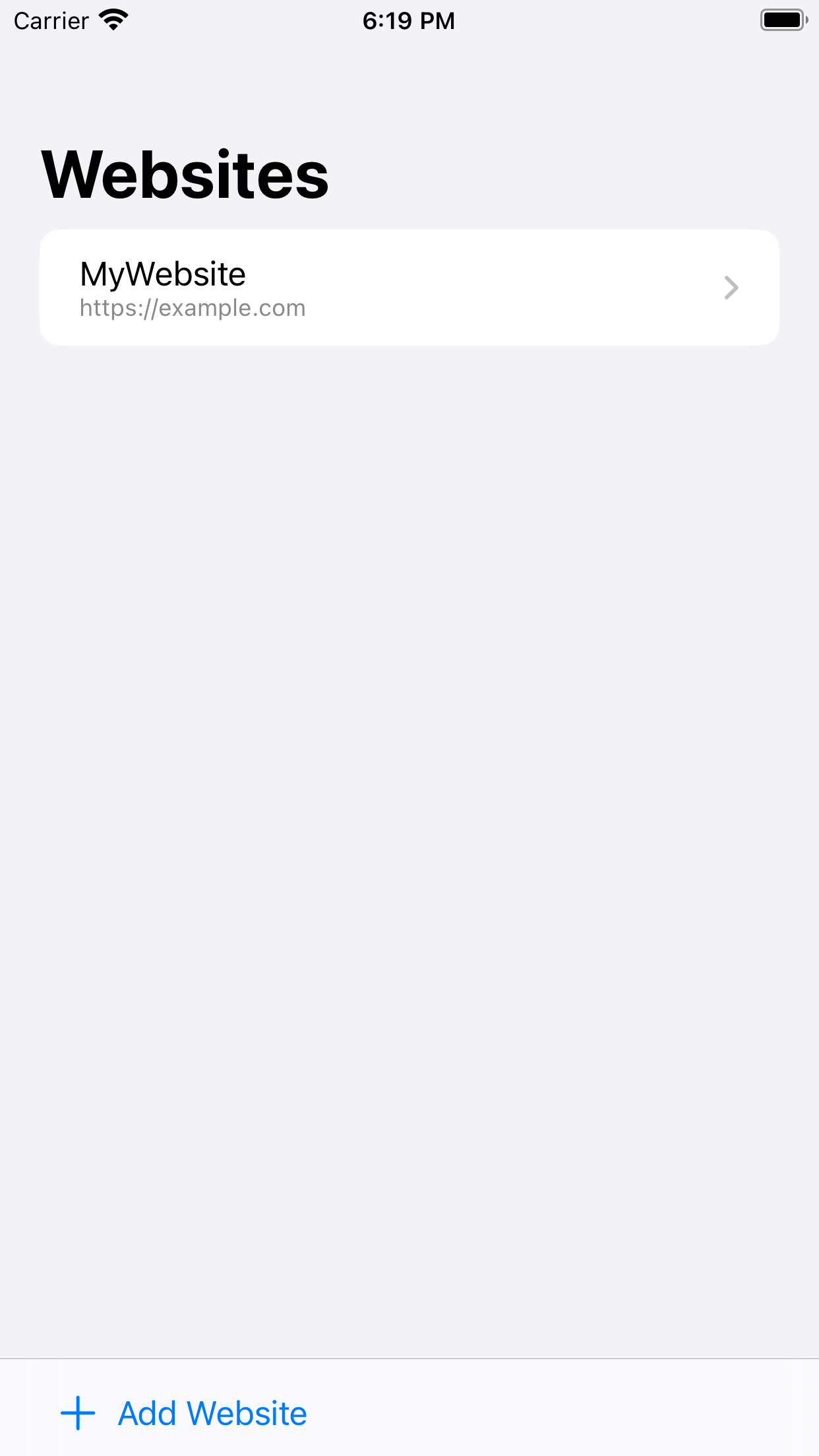 StatusWidgets