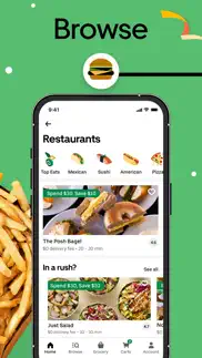 uber eats: food delivery iphone screenshot 2