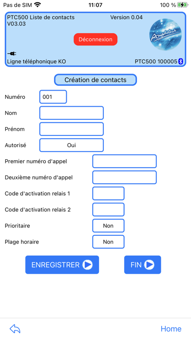 Screenshot #2 pour BlueProgPTC500