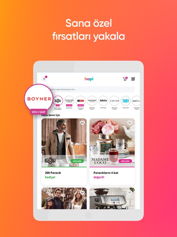 Screenshot #5 pour Hopi – Alışverişin App'i