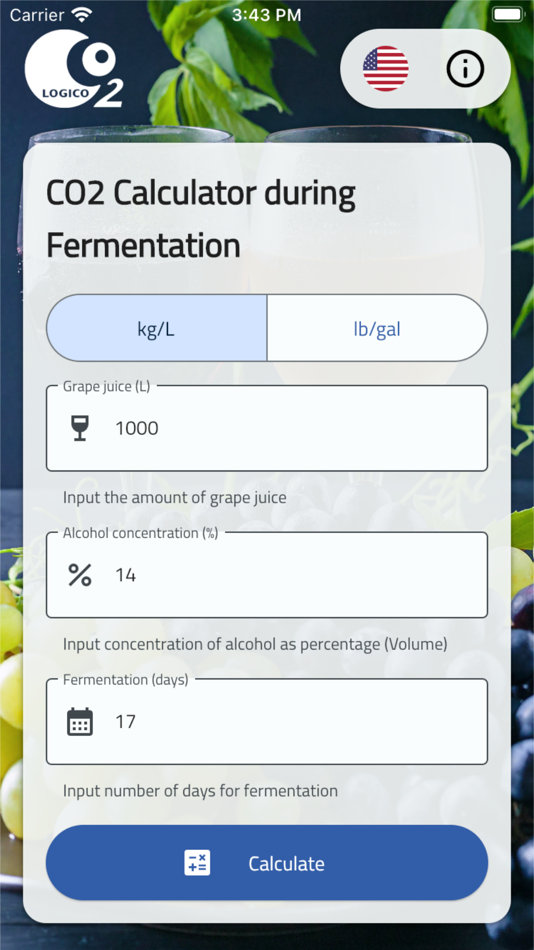 #2. CO2 Fermentation Calculator (iOS) 由: Logico2 International AB