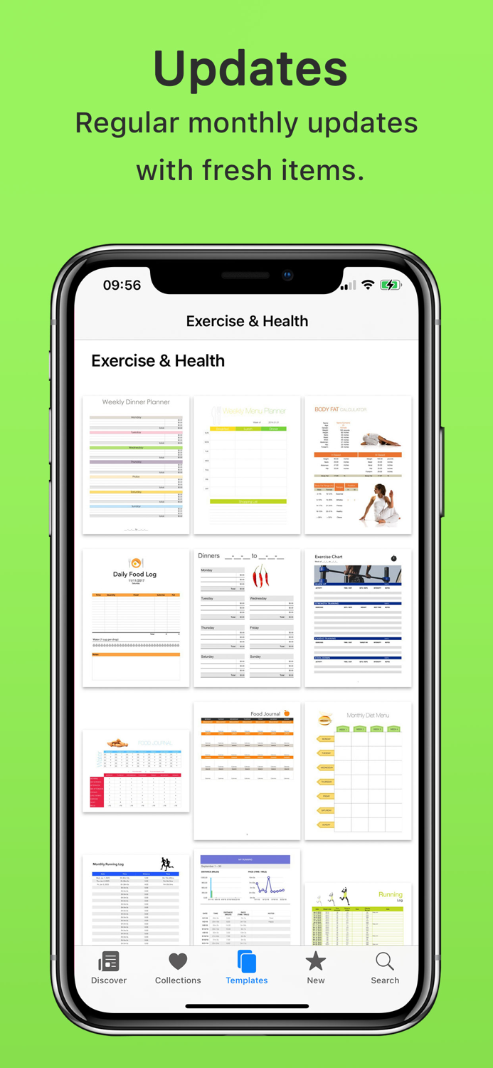 Templates for Numbers - DesiGN