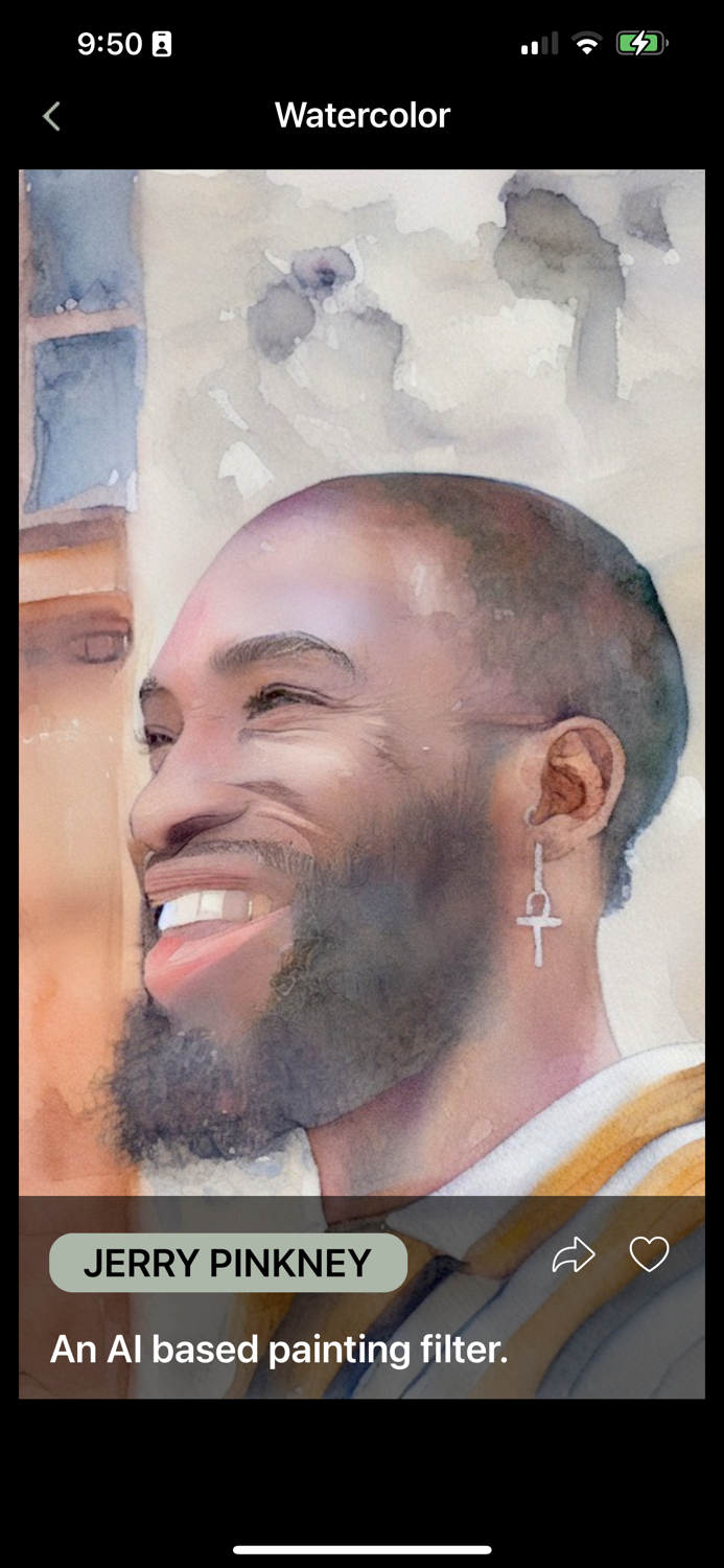 AI Watercolor Painter