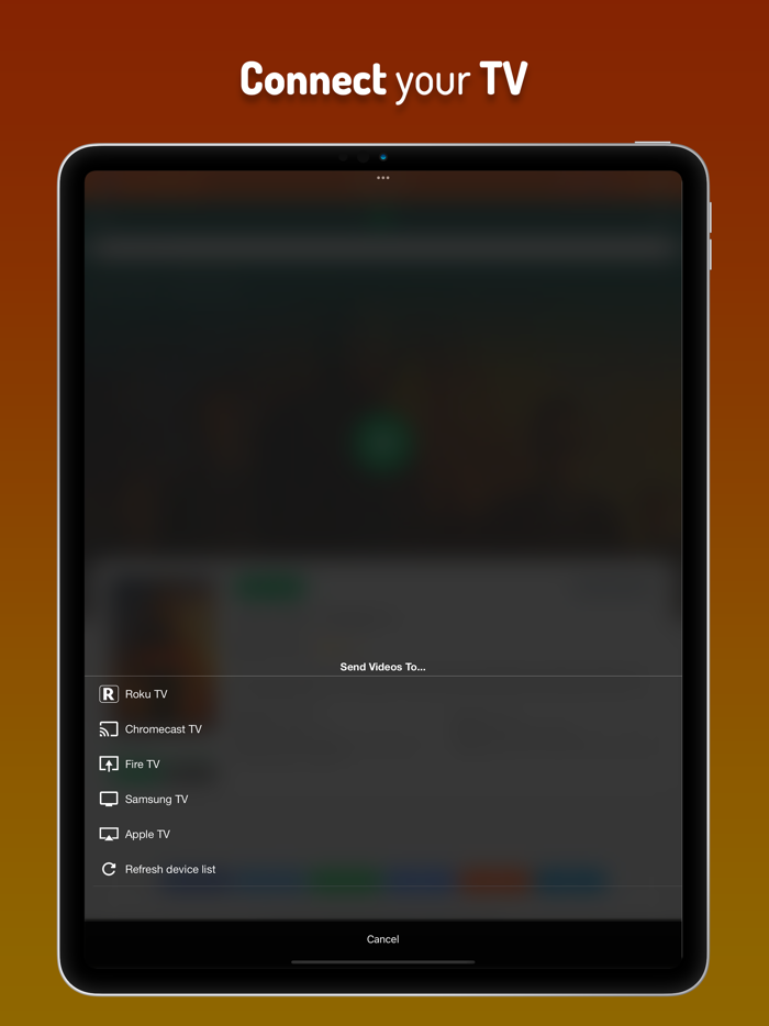 Cast Web Videos to TV - iWebTV