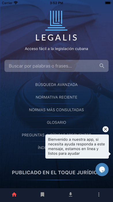 Legalis Screenshot