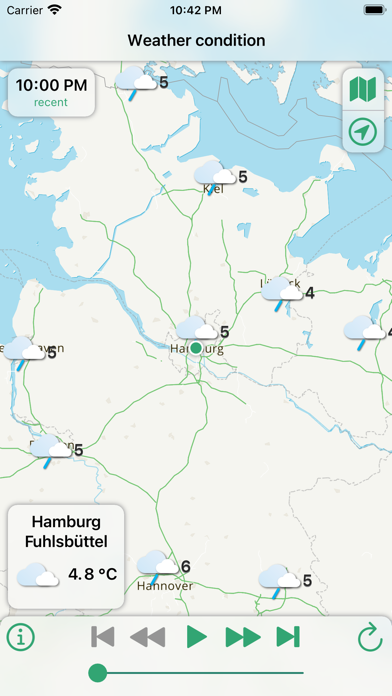 Vremenar: Weather & Rain Radar Screenshot