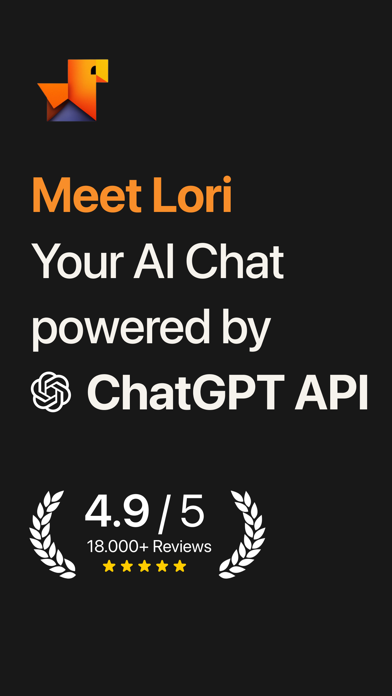 AI Chat Client - Lori Screenshot