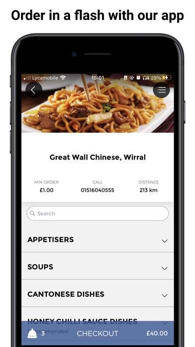 Great Wall Chinese, Wirral Screenshot